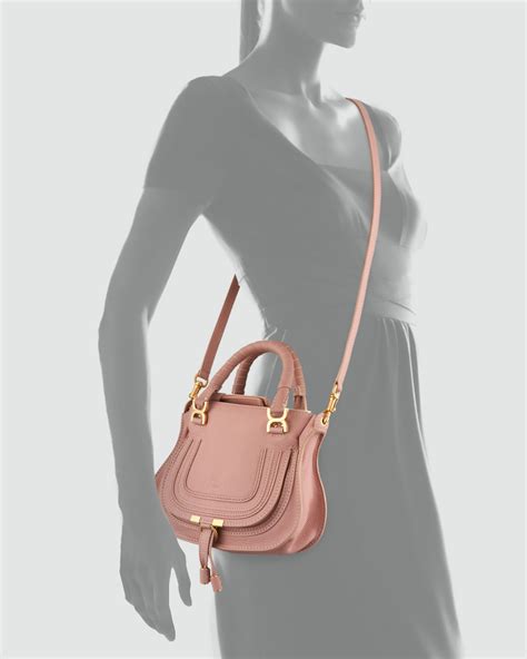 chloe mini marcie pink